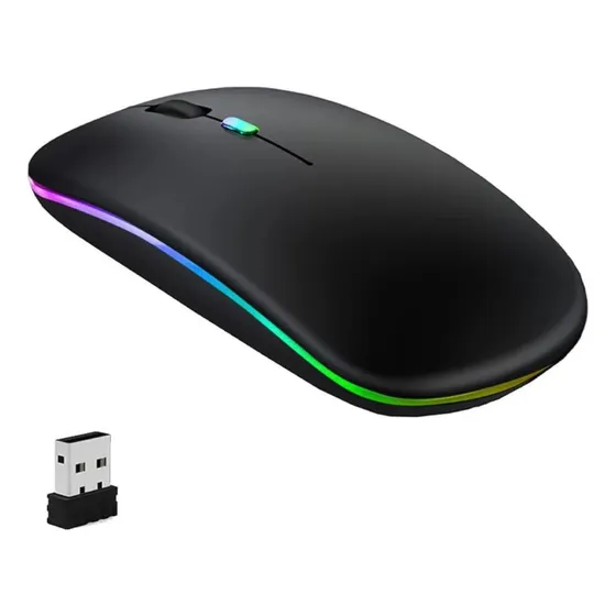 Mouse Inalámbrico Recargable Hp W10 Ultra Fino