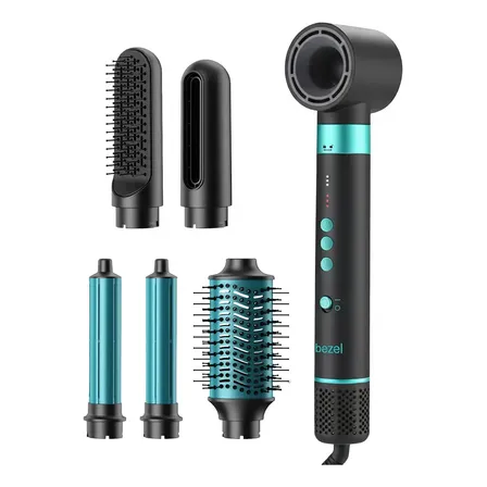 Secador Multistyler 6 En 1 Negro Bezel Negro