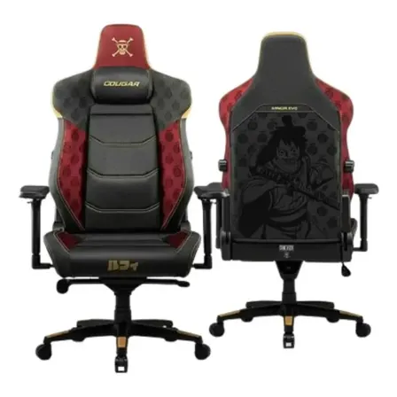 Silla Cougar Armor Evo Edicion Luffy Black Negro