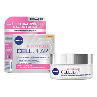 Nivea Creme Facial Antissinais Cellular Filler Dia Fps 30 49g Nivea Creme Facial Antissinais Cellular Filler Dia Fps 30 49g