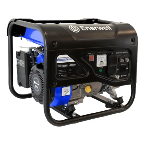 Generador Gasolina Enerwell Portatil 1000 Watts 120 Volts