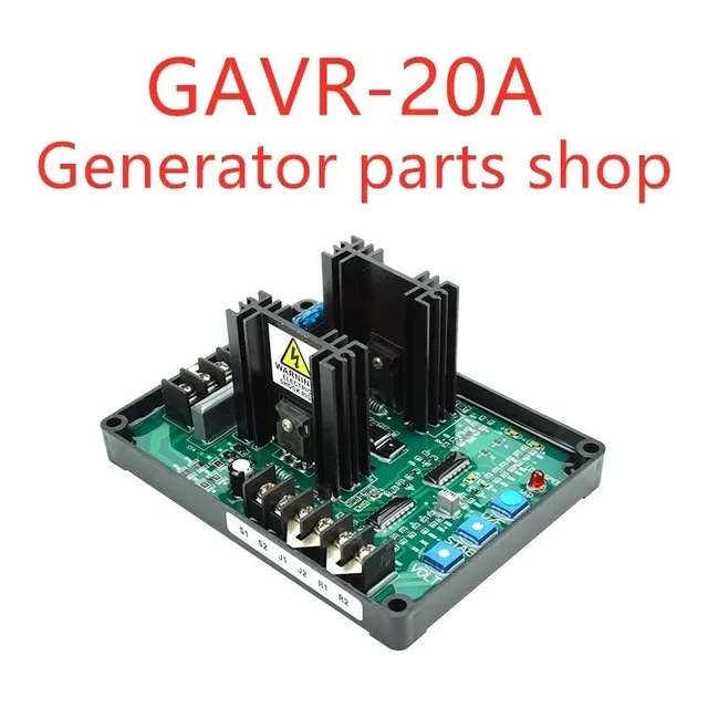 Avr Regulador De Voltaje Gavr 20a Todo Tipo Plantas Eléctric