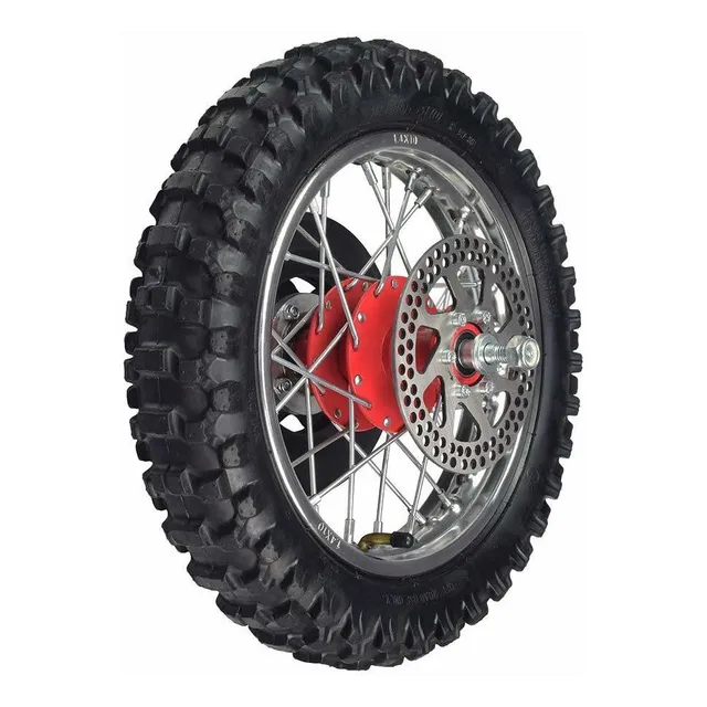 Rueda Trasera Completa Buje Rojo Para Razor Sx500 Mcgrath