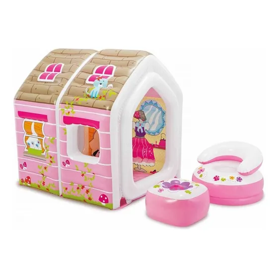 Casita Princesa Inflable De Niños Intex 124x109x122cm