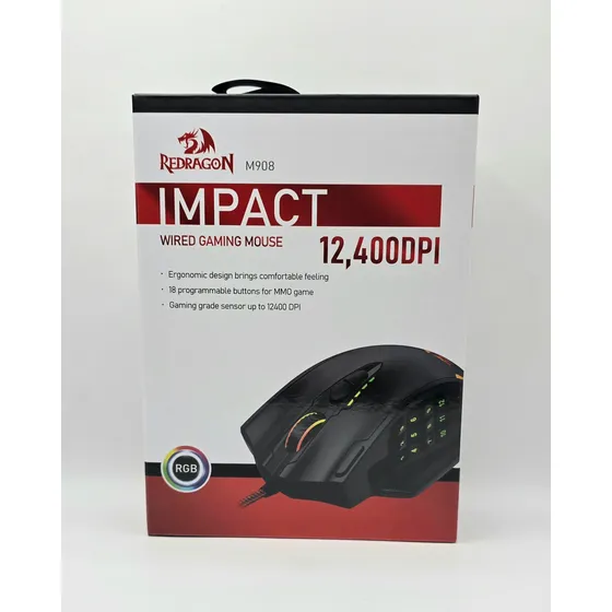 Mouse Redragon Impact M908 Alámbrico