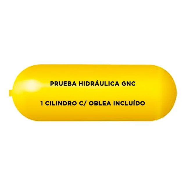 Prueba Hidraulica Gnc 1 Cilndro Con Oblea Incluida