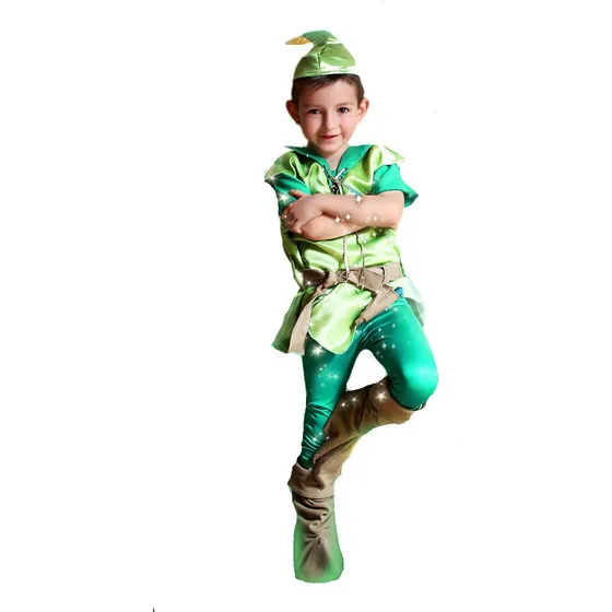 Disfraz Peter Pan Para Niño Talla 2 A La 8