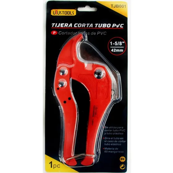 Tijera Corta Tubo Pvc 1-5/8 Termofusion Uyustools Tconviene 