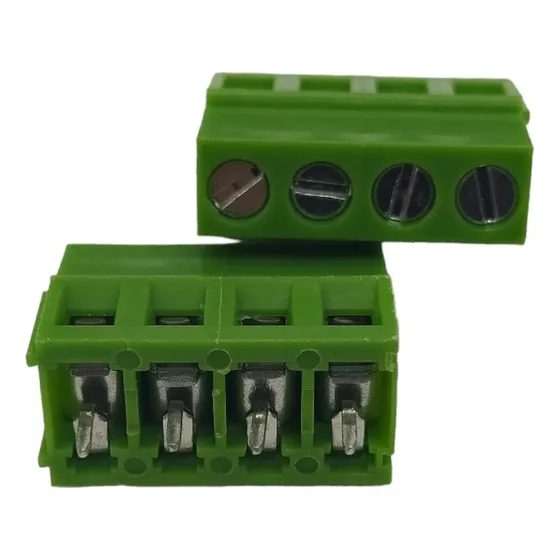Conector Borne Kre4 4 Vias C/parafuso Verde Pacote C/100 Pçs
