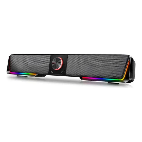 Barra De Sonido Redragon Gs570 Darknets Led Rgb Bt Aux Full