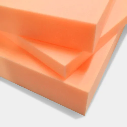 Goma Espuma Naranja De 2 Pulgadas / 2m X 1m Tapicería