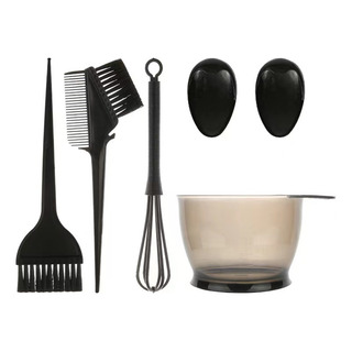 Set De Brocha Para Tinte De Cabello Para Peluquería, 5 Pzs. Set De Brocha Para Tinte De Cabello Para Peluquería, 5 Pzs.
