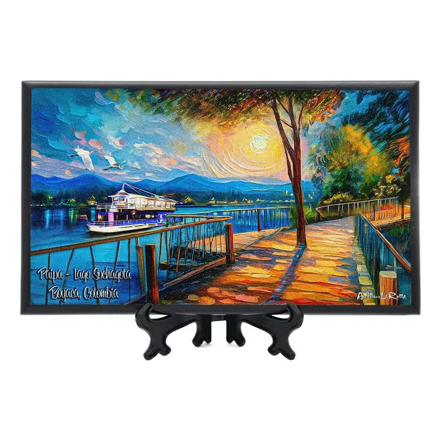 Cuadro Artístico De Escritorio Paisajes Colombia Idekoart