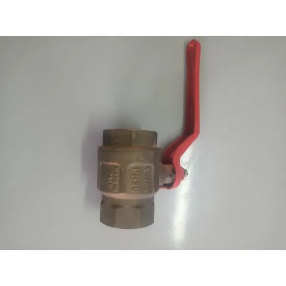 Llave De Paso Rapido Grinaca En Bronce 1 1/4  Nueva