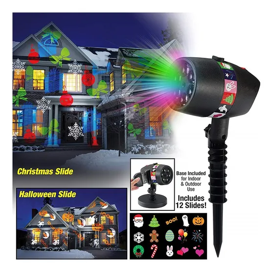 Luces Láser, Proyector Decorativo, Show De Navidad