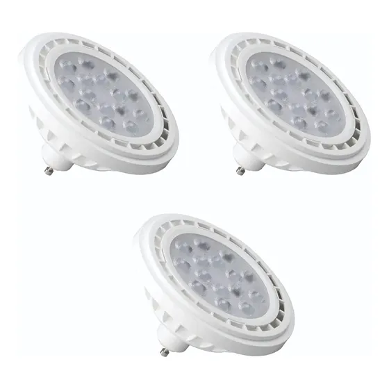 Pack X 3 Lámparas Led Ar111 Osram Ledvance 12w Gu10 Luz Dia