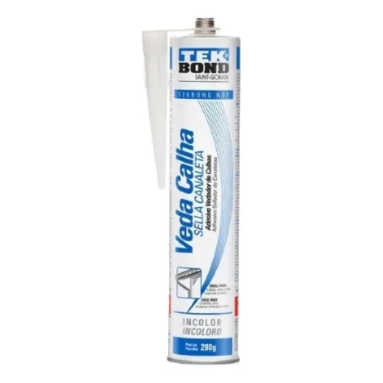 Veda Calha Incolor 300ml/ 280g 12- Tekbond