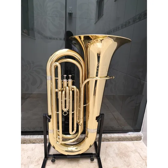 Tuba 3/4 Jahnke Jtu001 Sib - Laqueada - Aceito Trocas