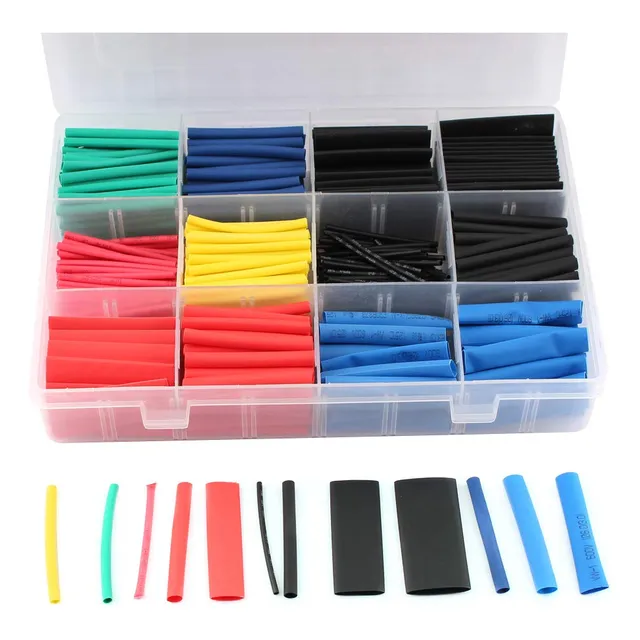 Kit De Termofit 560 Piezas Diferentes Tamaños Color Multicolor