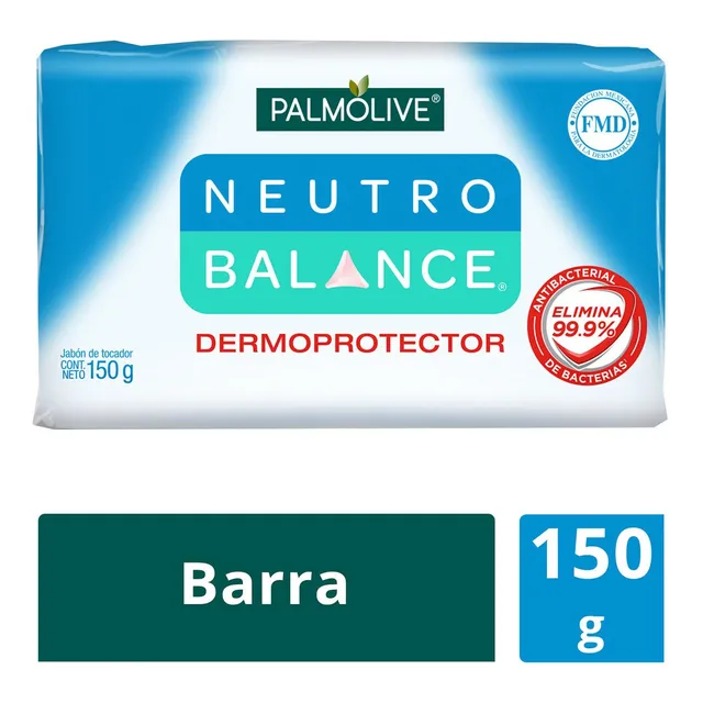 Jabón en Barra Palmolive Neutro Balance Antibacterial 150g