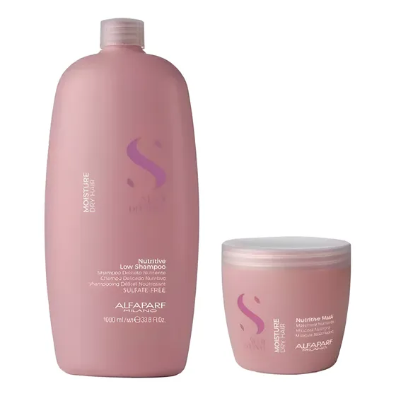 Kit Alfaparf Shampoo 1litro Y Mascara 500ml Moisture