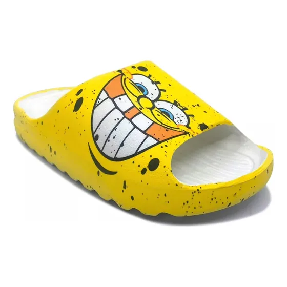 Chancletas Cholas Slide Bob Esponja