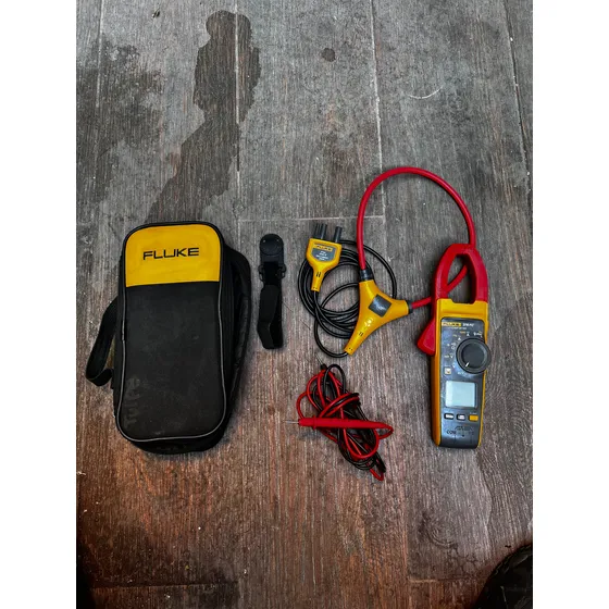 Amperímetro Fluke 376 Fc Con Sonda Puntas Y Funda