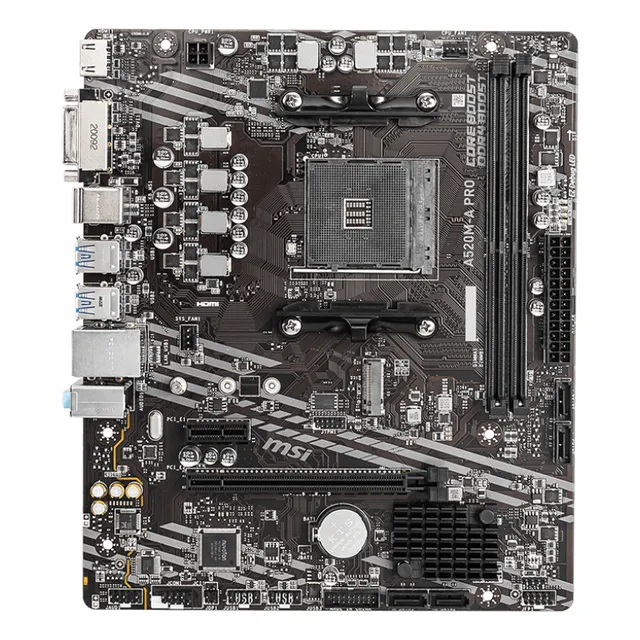 Motherboard Msi A520m-a Pro Amd Am4 Bulk Ddr4 Matx