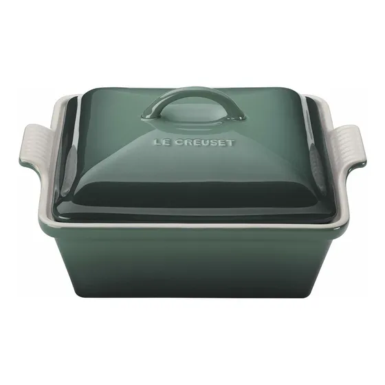 Le Creuset Stoneware Heritage Cacerola Cuadrada Cubierta