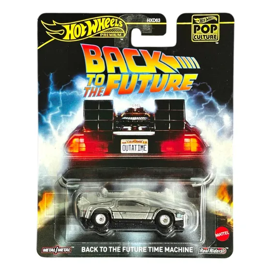 Hotwheels Premium Delorean Back To The Future (2025)