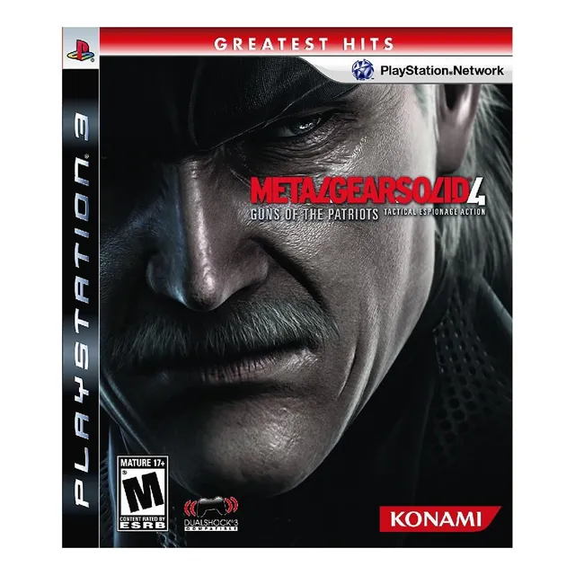 Metal Gear Solid 4 Guns Of The Patriots - Sony Playstation 3