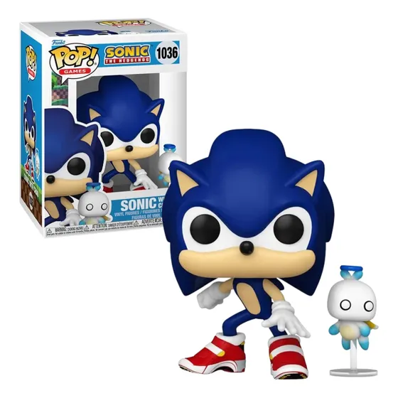 Funko Pop Sonic With Chao 1036 - Sonic The Hedgehog