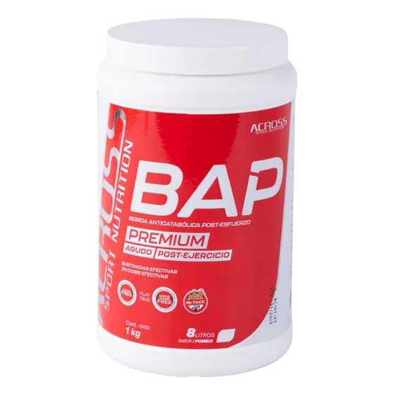 Suplemento En Polvo Recuperador Post Work BAP Across 1KG Sabor Pomelo