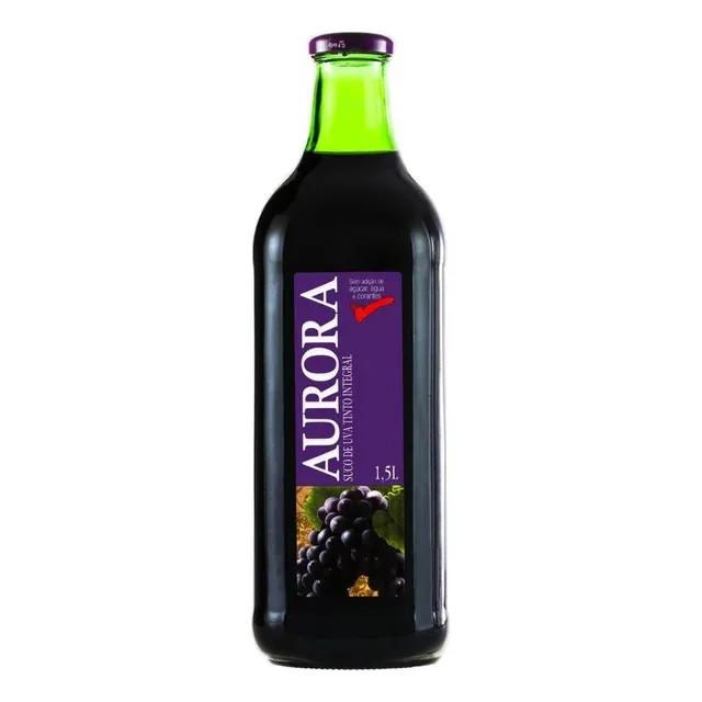 Suco De Uva Tinto Integral Aurora Vidro 1,5l