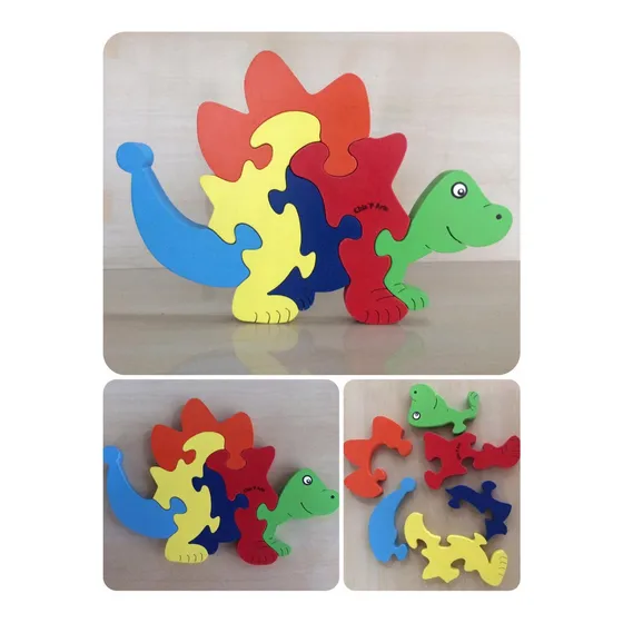 Juegos Didacticos Rompecabeza Piezas Grande, Para Niños Mdf.