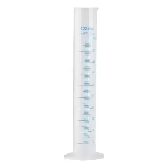 Probeta De Plástico 500 Ml Mililitros Graduada Laboratorio