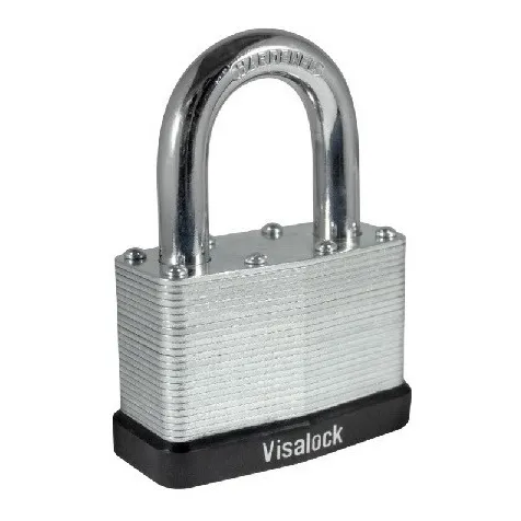Candado Laminado Acero 40 Mm Blister Visalock