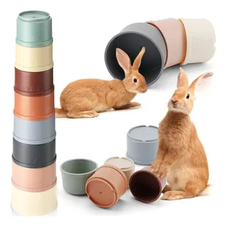Tazas Apilables Para Conejos Tazas Apilables Para Conejos