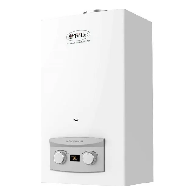 Calefón Albin Trotter Atdm 13 Ion Color Blanco Tipo De Gas Glp