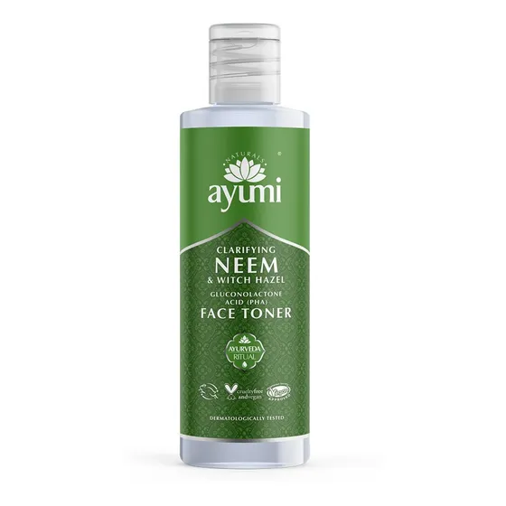 Tónico Facial Con Hamamelis Y Neem Ayurveda