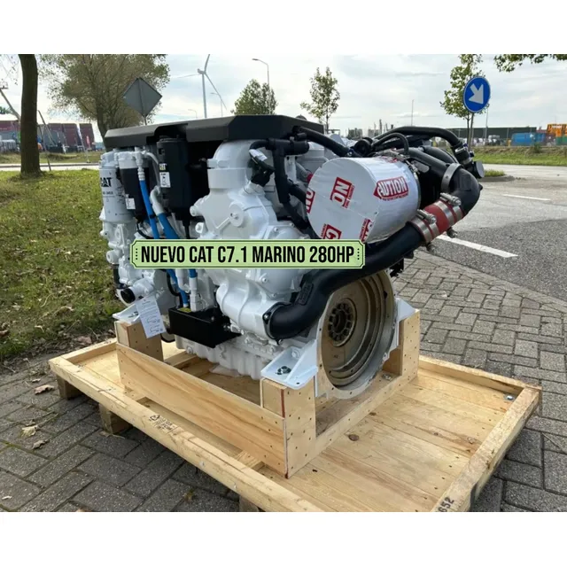 Motor Nuevo Caterpillar C7.1 Propulsión Marino 280hp
