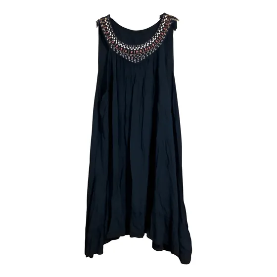 Vestido Negro Suelto Talla L Nuevo