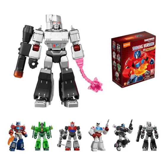 Transformers Bloque Shining Personaje Sorpresa Roll Out Febo