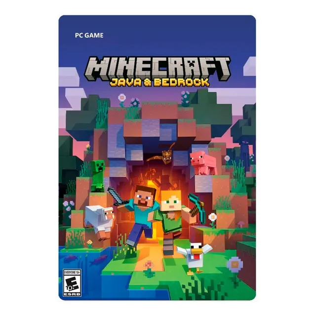 Minecraft: Java & Bedrock Edition - Mojang - Pc Digital
