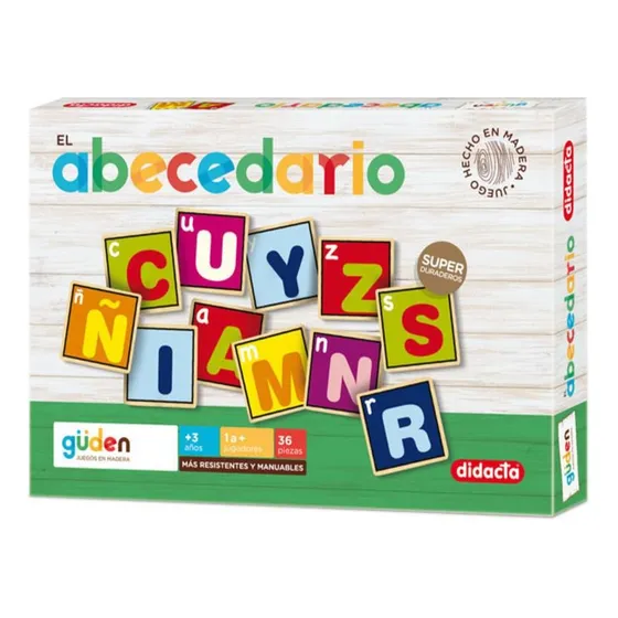 El Abecedario En Madera Didacta 193/28