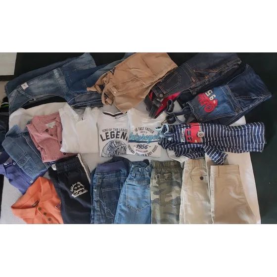 Lote De Ropa Talla 5 Niño 