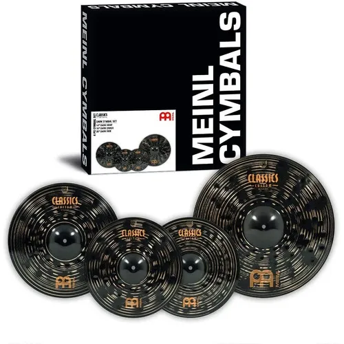 Meinl Ccd141620 Set Platillos Custom Dark 14,16,20 Pulgadas