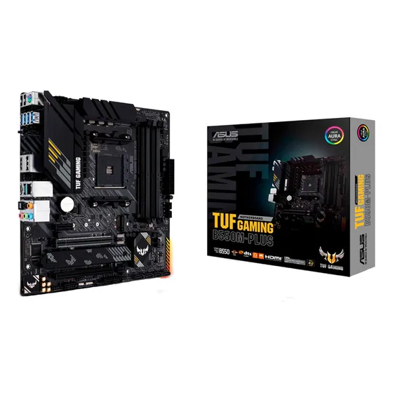 Placa Mae (amd) Asus B550m-plus Tuf Gaming Ddr4 Am4