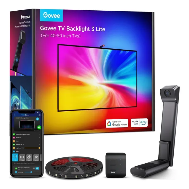 Luces Led  Para Tv De 55 A 65 Pulgadas Rgbicw Wi-fi.