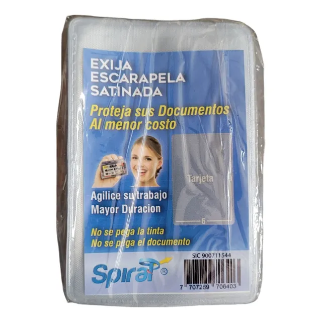 Protector Documento 8.5cmx5.6cm X100
